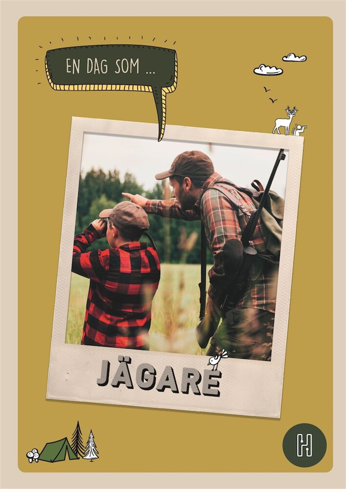 En dag som jägare – E-bok