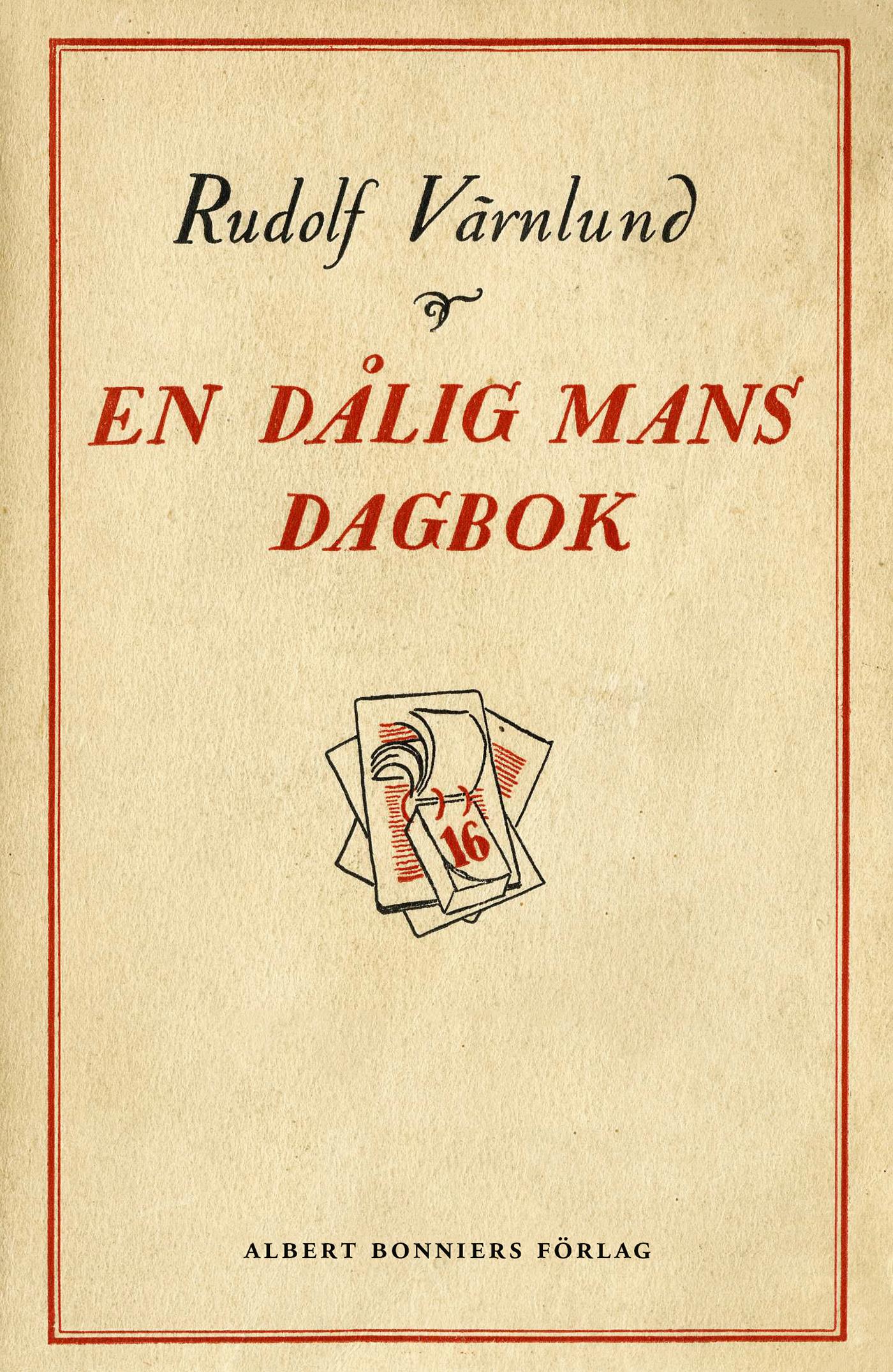 En dålig mans dagbok – E-bok