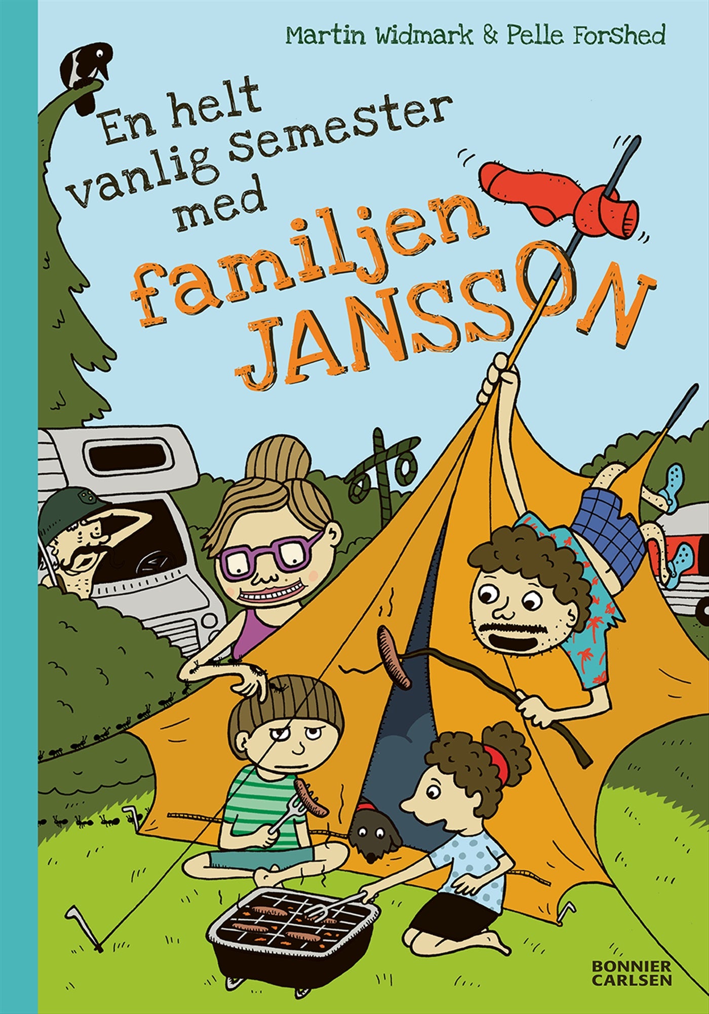 En helt vanlig semester med familjen Jansson – E-bok