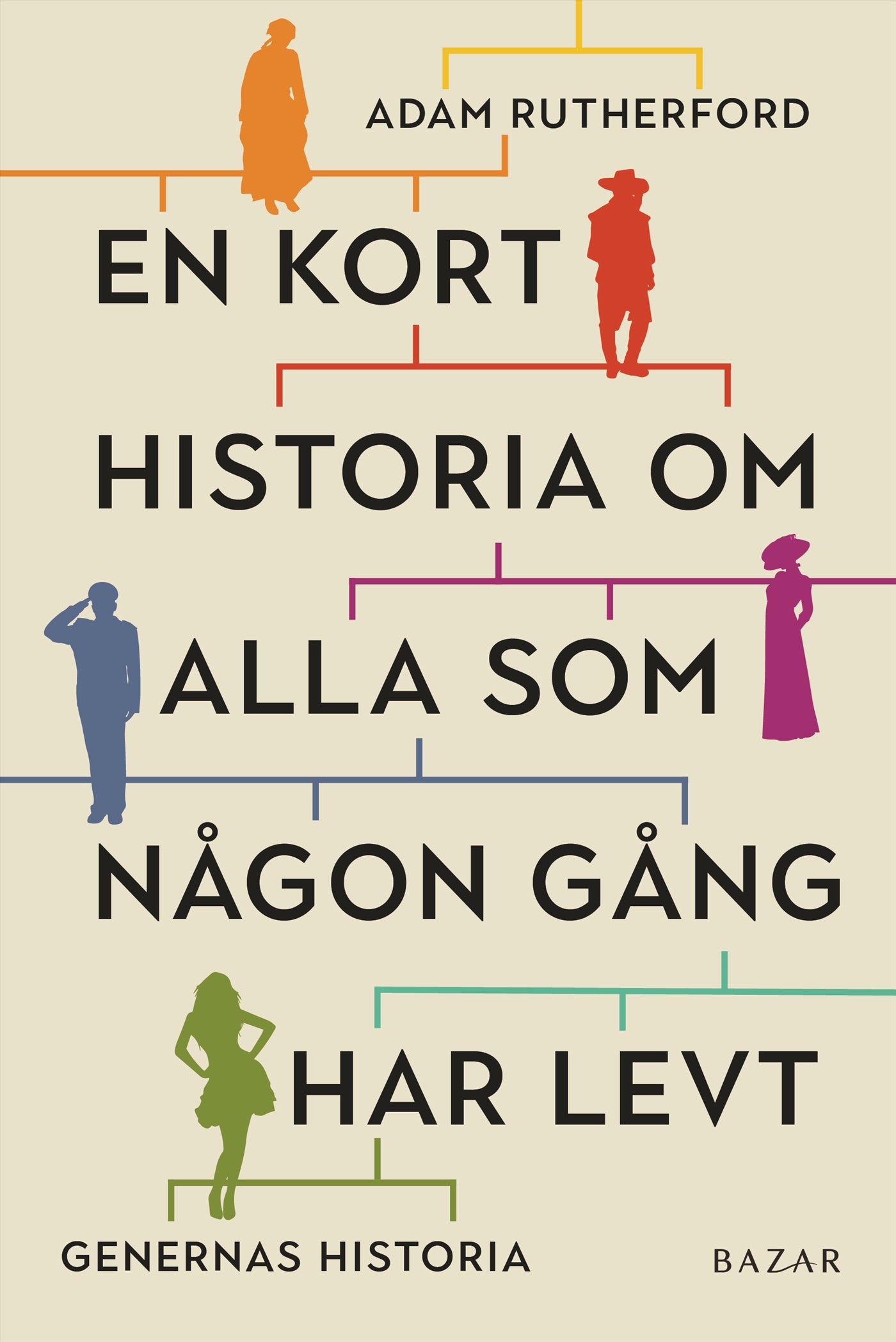 En kort historia om alla som någon gång har levt : genernas historia – E-bok