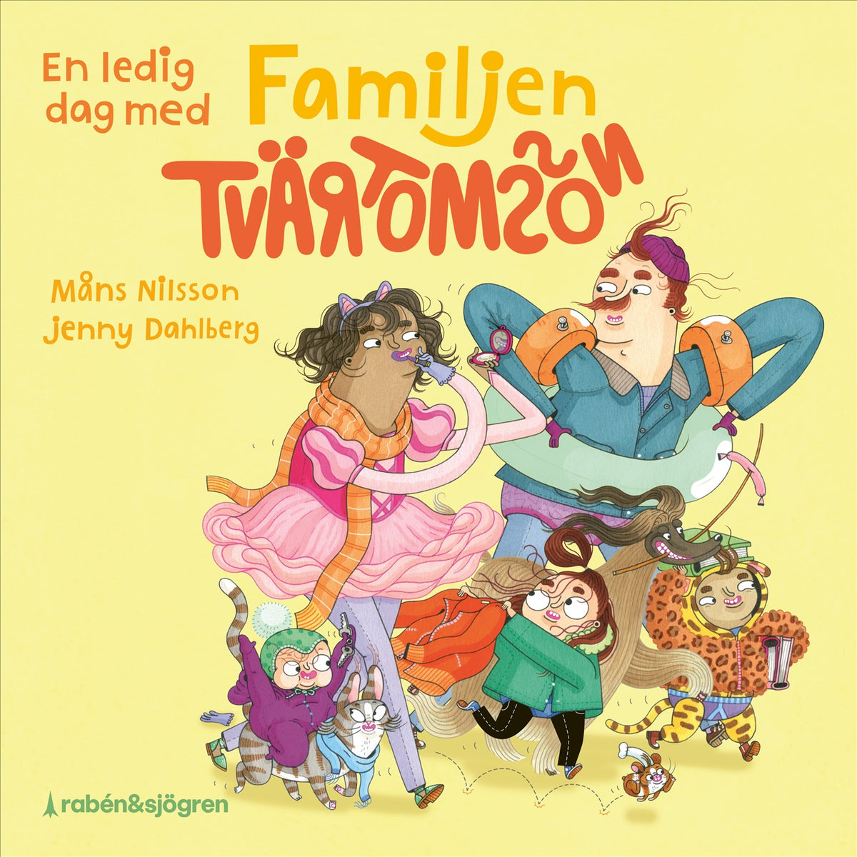 En ledig dag med Familjen Tvärtomsson – Ljudbok