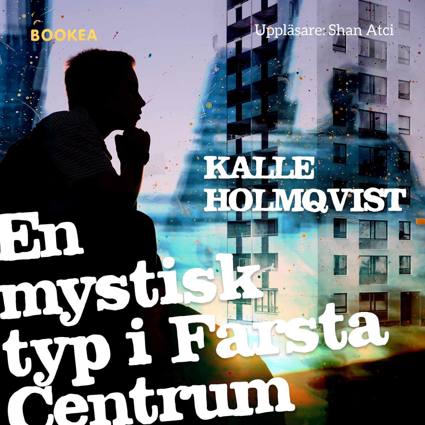 En mystisk typ i Farsta centrum – Ljudbok