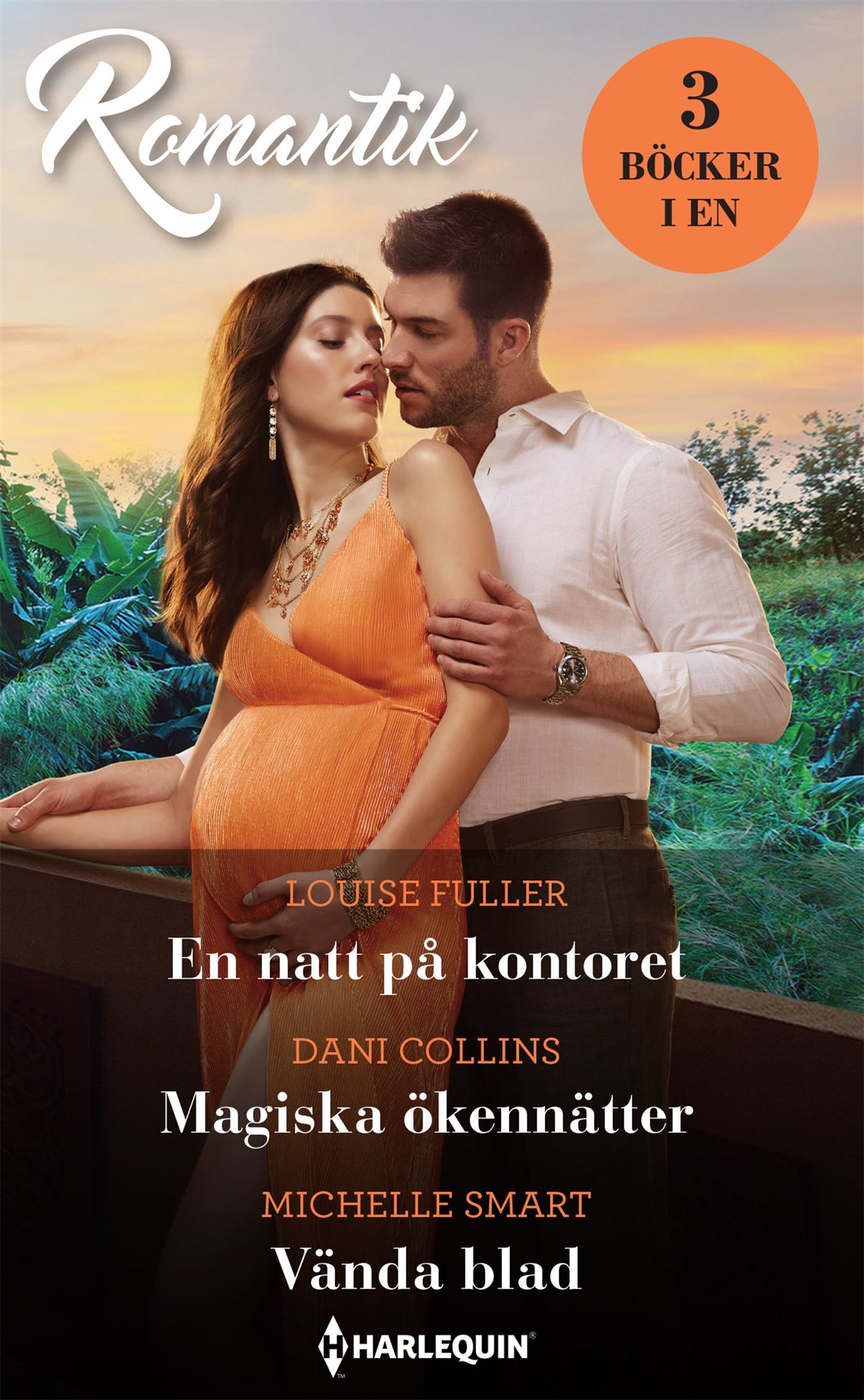 En natt på kontoret / Magiska ökennätter / Vända blad – E-bok
