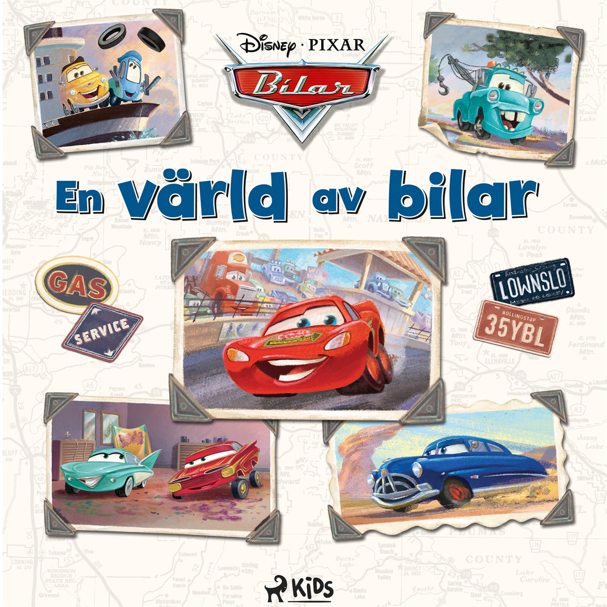 En värld av bilar – Ljudbok