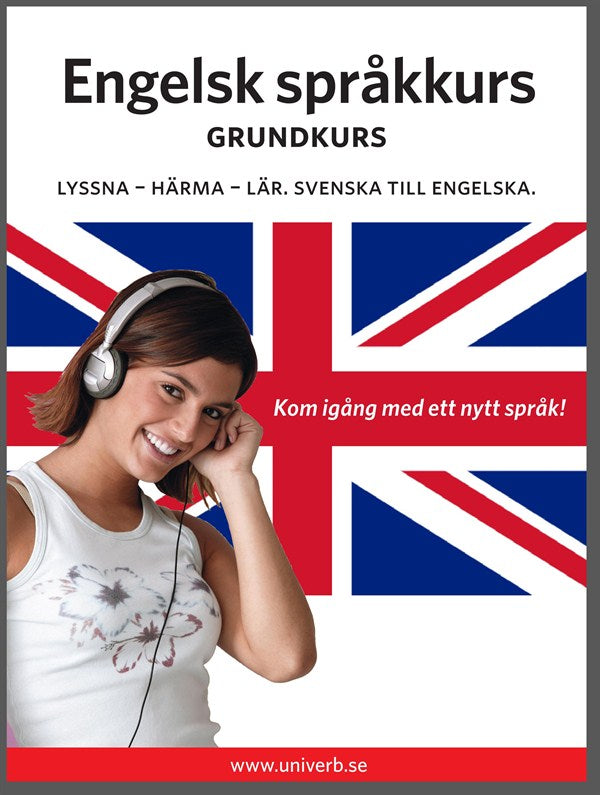 Engelsk språkkurs grundkurs – Ljudbok