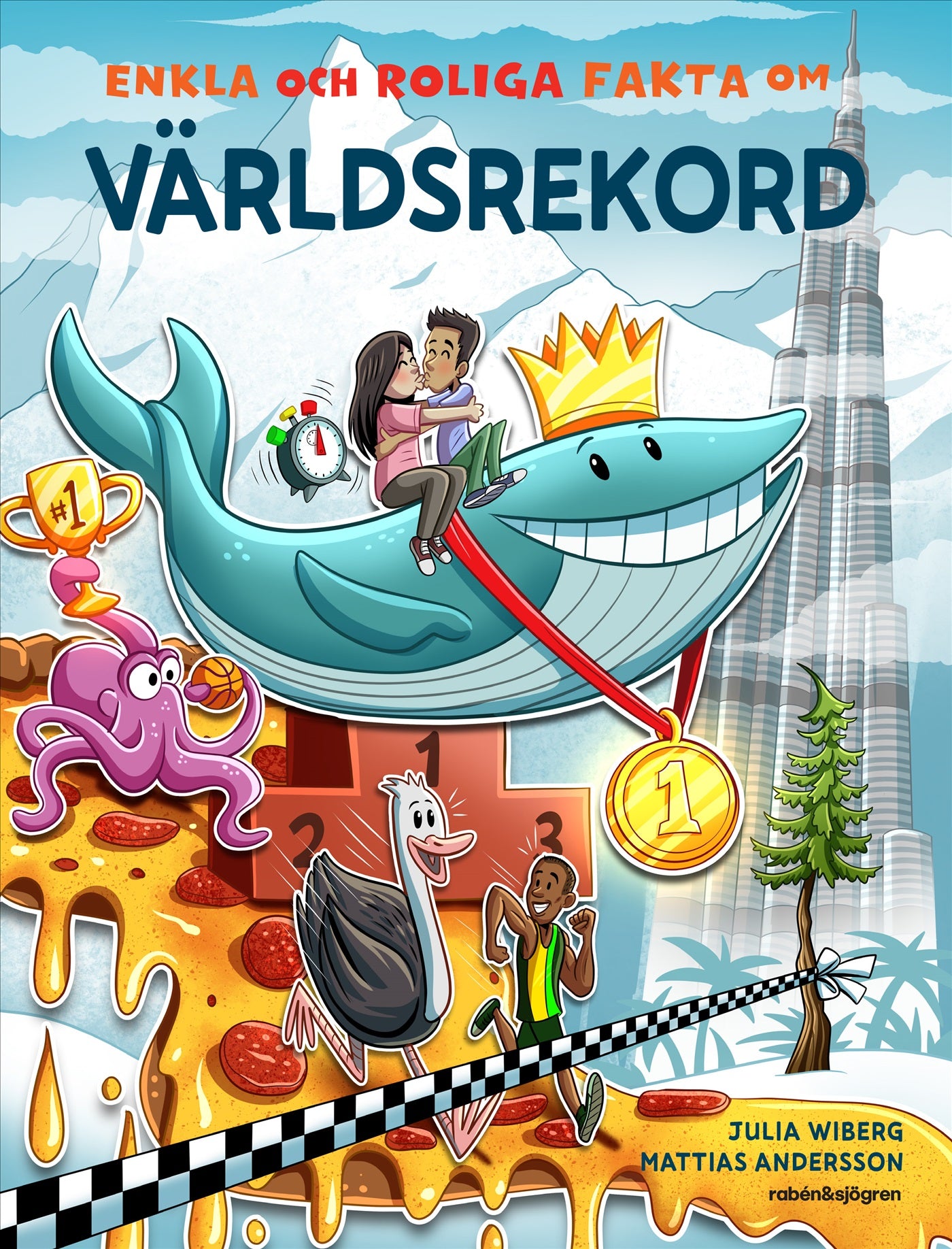 Enkla och roliga fakta om världsrekord – E-bok