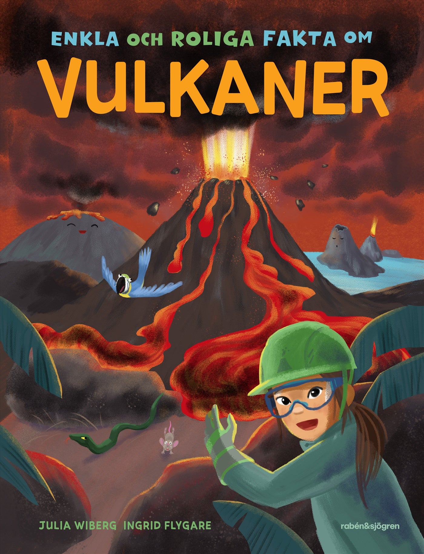 Enkla och roliga fakta om vulkaner – E-bok