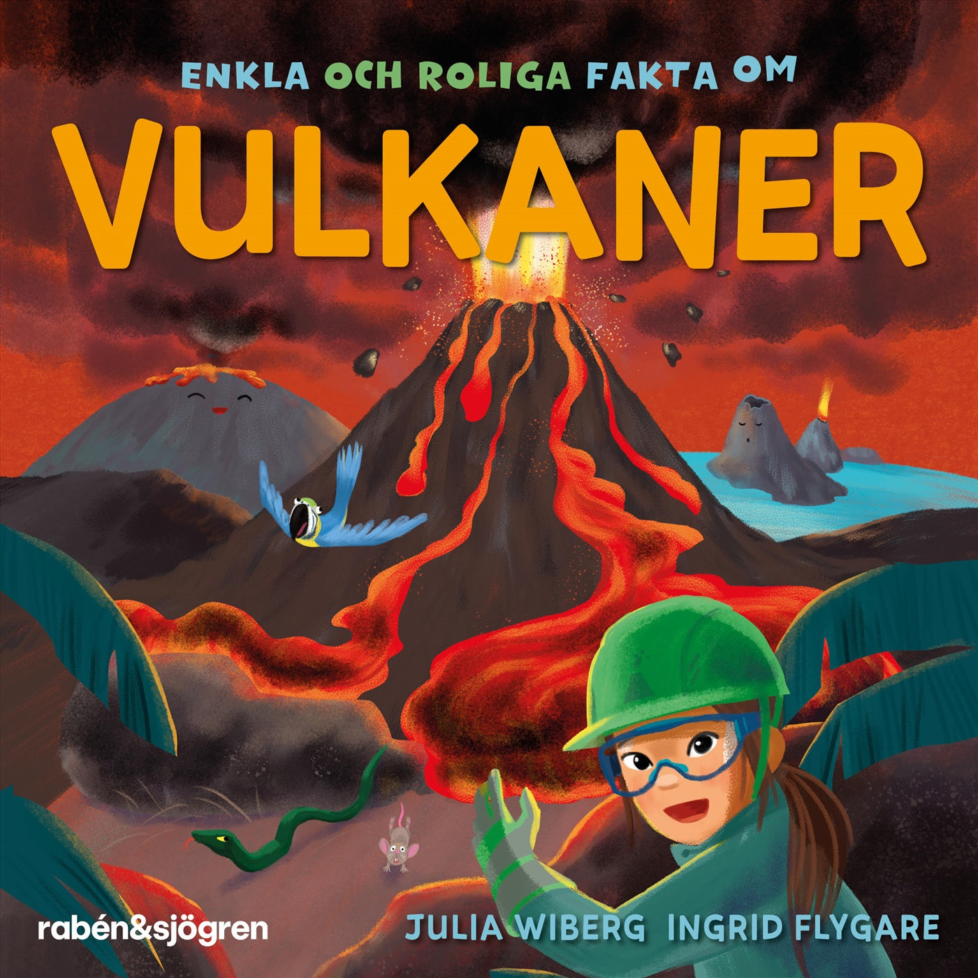Enkla och roliga fakta om vulkaner – Ljudbok