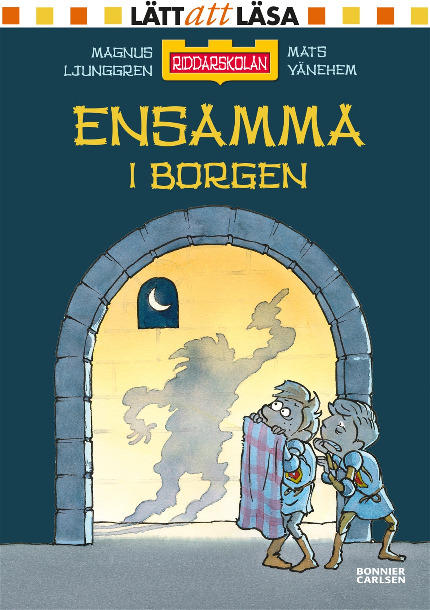 Ensamma i borgen – E-bok