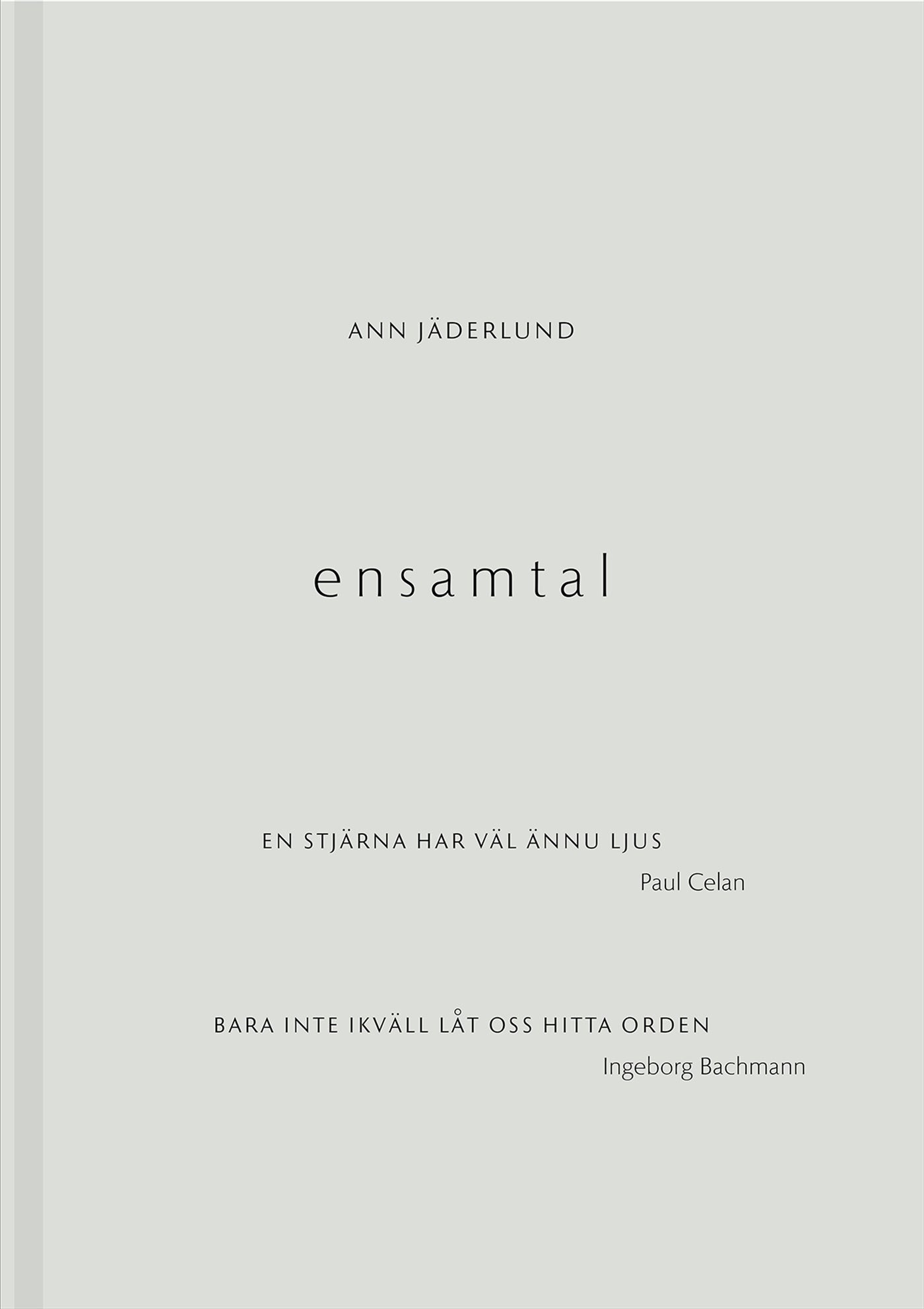 Ensamtal – E-bok