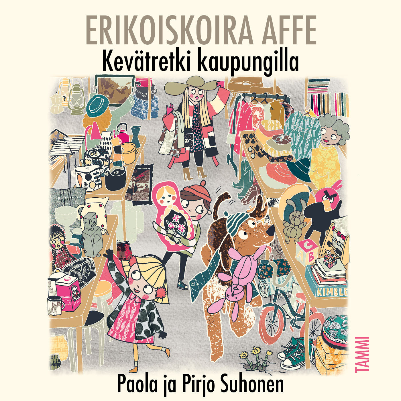 Erikoiskoira Affe - Kevätretki kaupungilla – Ljudbok