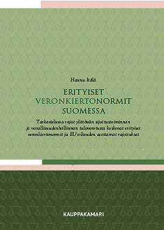 Erityiset veronkiertonormit Suomessa – E-bok