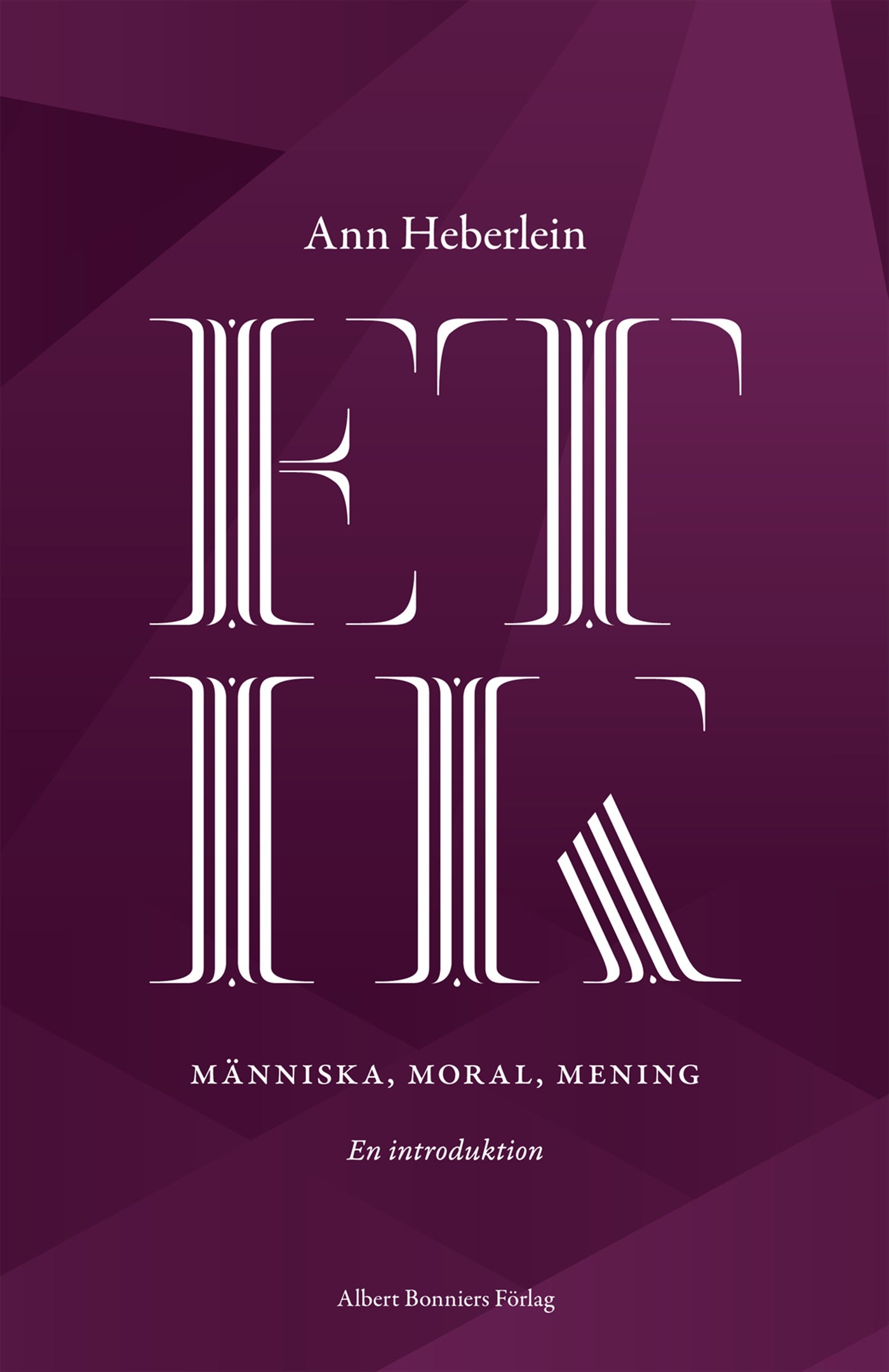 Etik : människa, moral, mening : en introduktion – E-bok