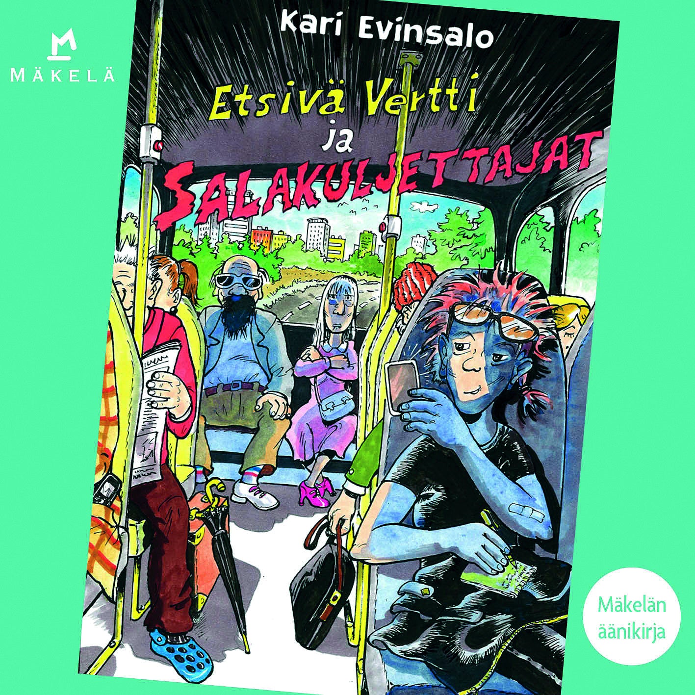 Etsivä Vertti ja salakuljettajat – Ljudbok