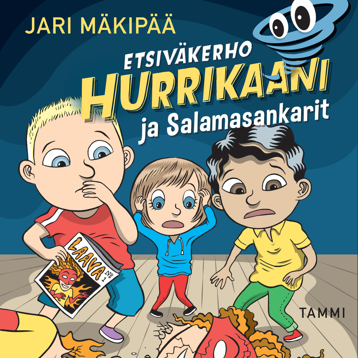 Etsiväkerho Hurrikaani ja Salamasankarit – Ljudbok