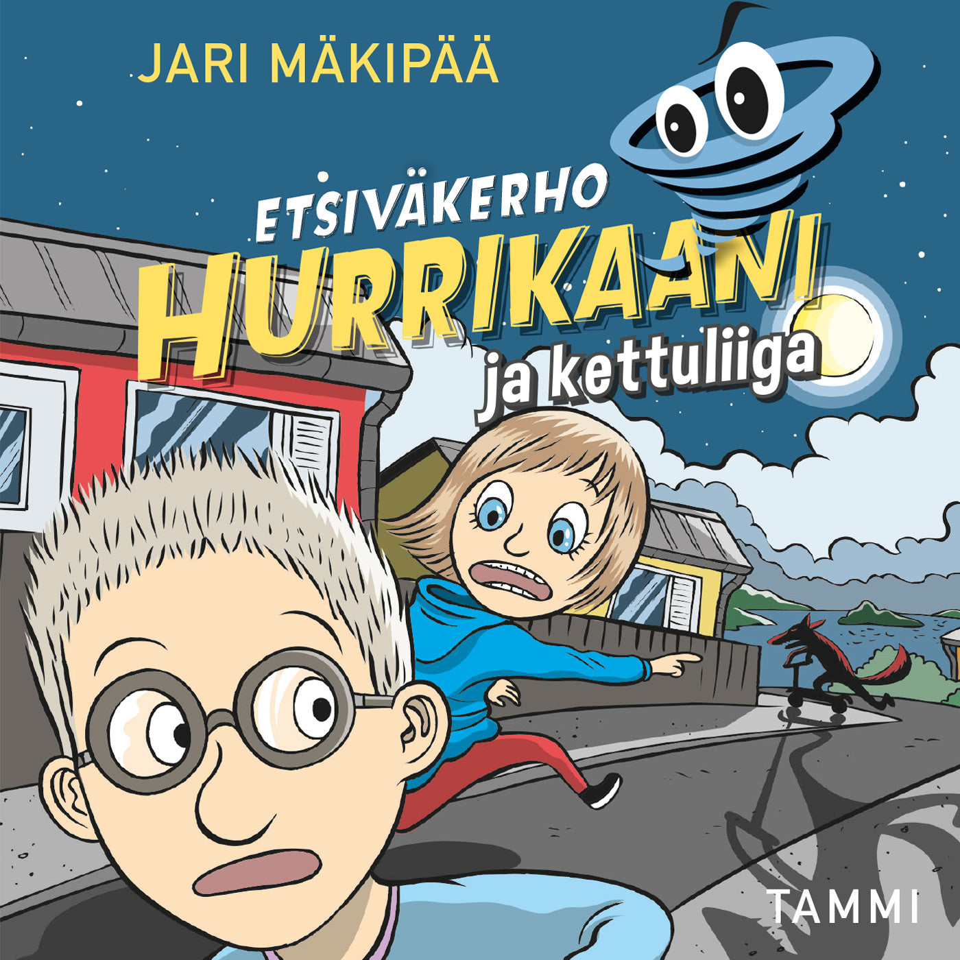 Etsiväkerho Hurrikaani ja kettuliiga – Ljudbok