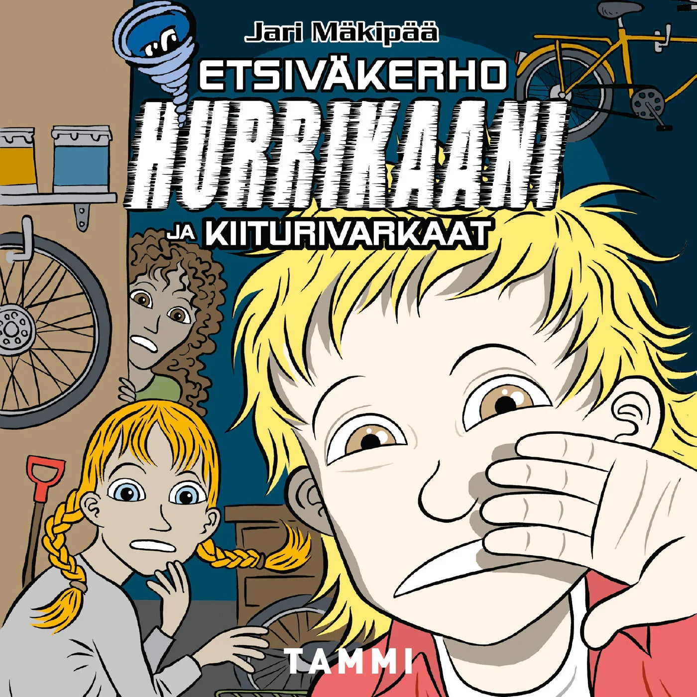 Etsiväkerho Hurrikaani ja kiiturivarkaat – Ljudbok