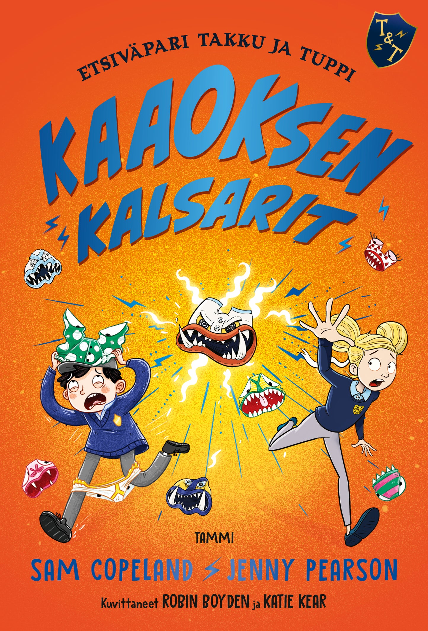 Etsiväpari Takku ja Tuppi. Kaaoksen kalsarit – E-bok