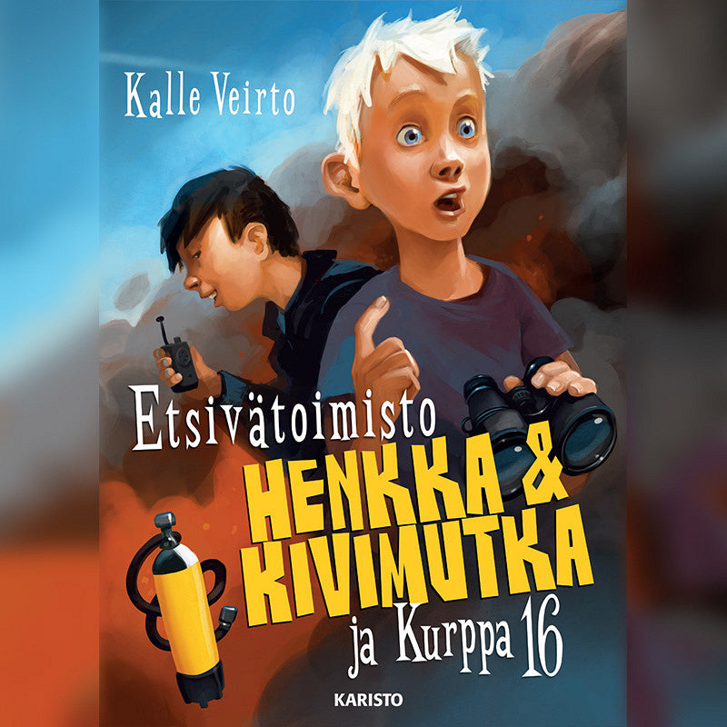Etsivätoimisto Henkka & Kivimutka ja Kurppa 16 – Ljudbok