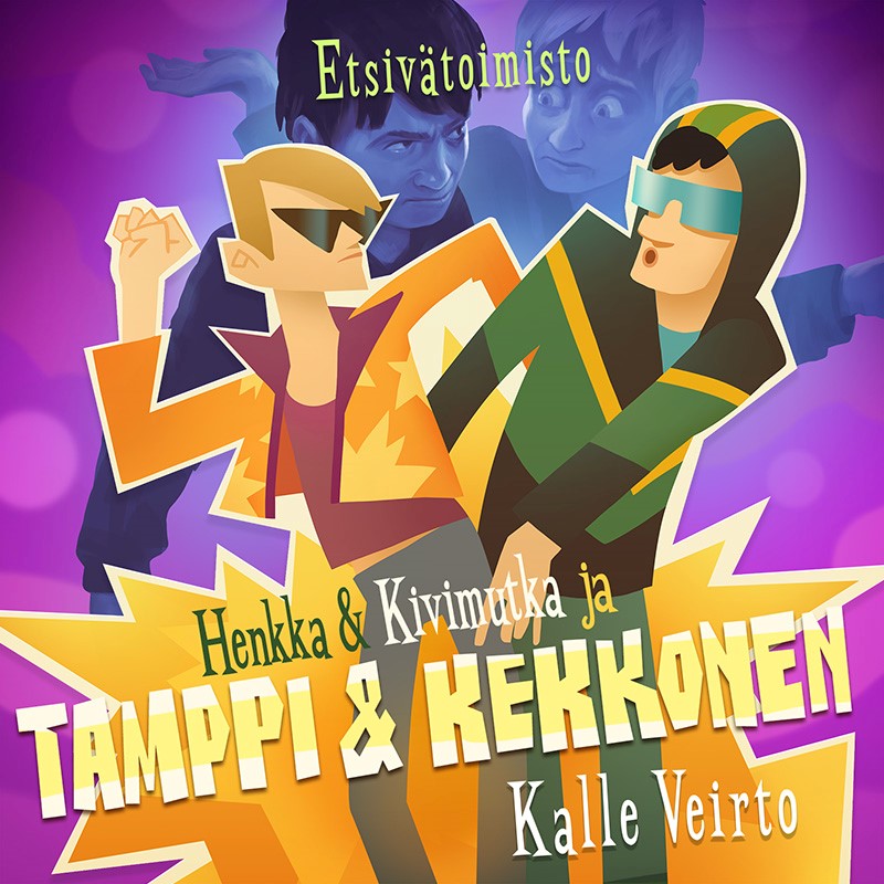 Etsivätoimisto Henkka & Kivimutka ja Tamppi & Kekkonen – Ljudbok