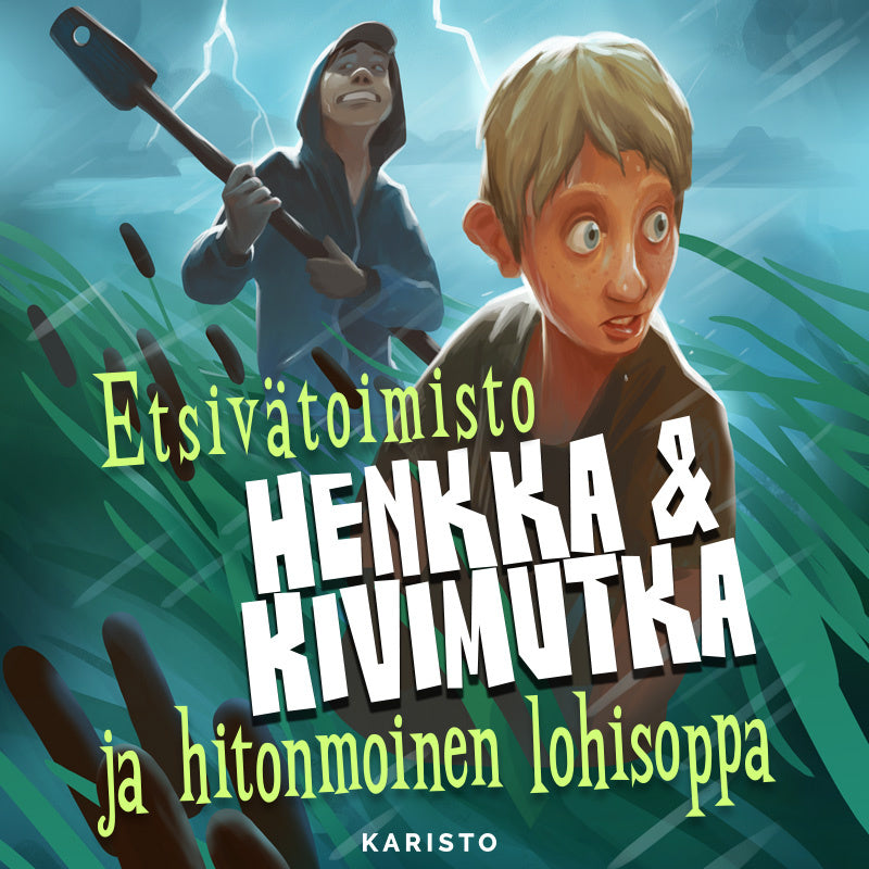 Etsivätoimisto Henkka & Kivimutka ja hitonmoinen lohisoppa – Ljudbok