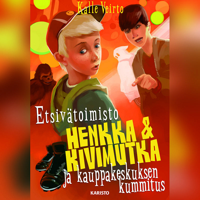 Etsivätoimisto Henkka & Kivimutka ja kauppakeskuksen kummitus – Ljudbok