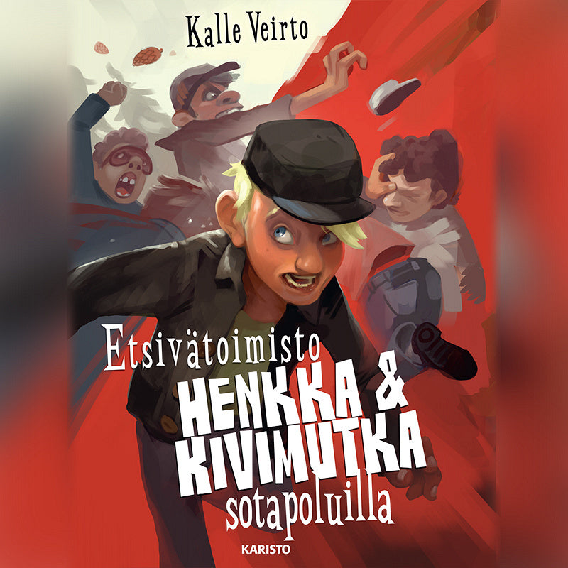 Etsivätoimisto Henkka & Kivimutka sotapoluilla – Ljudbok