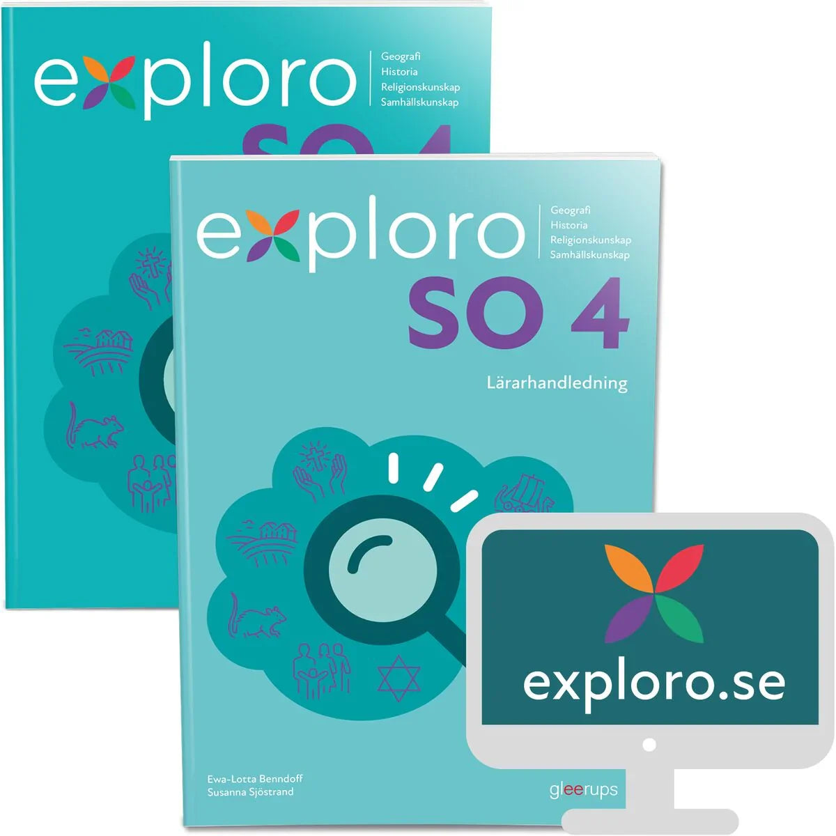 Exploro SO åk 4, lärarpaket, inkl exploro.se, lärarlic, 12 m (OBS! Endast för lärare)