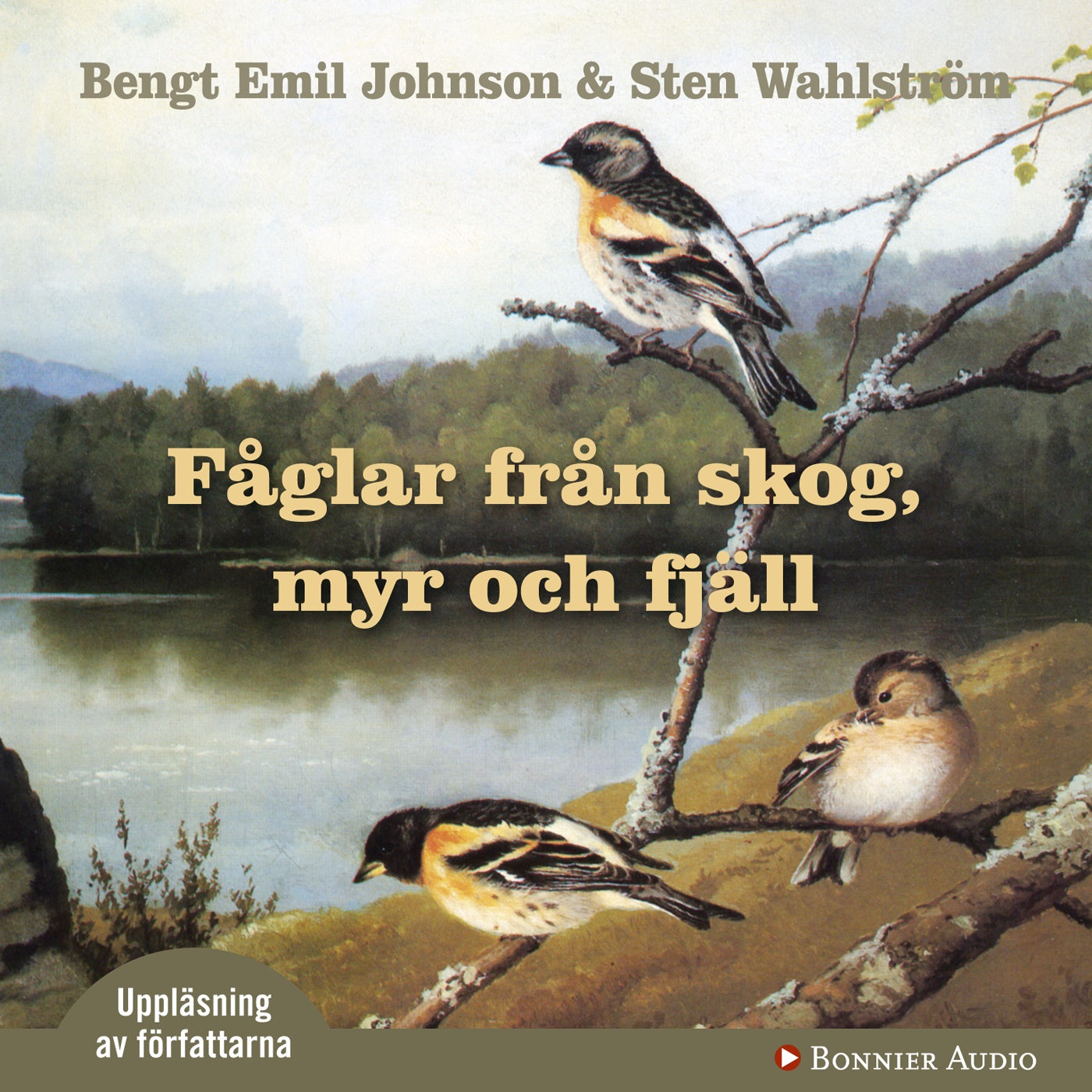 Fåglar från skog, myr och fjäll – Ljudbok