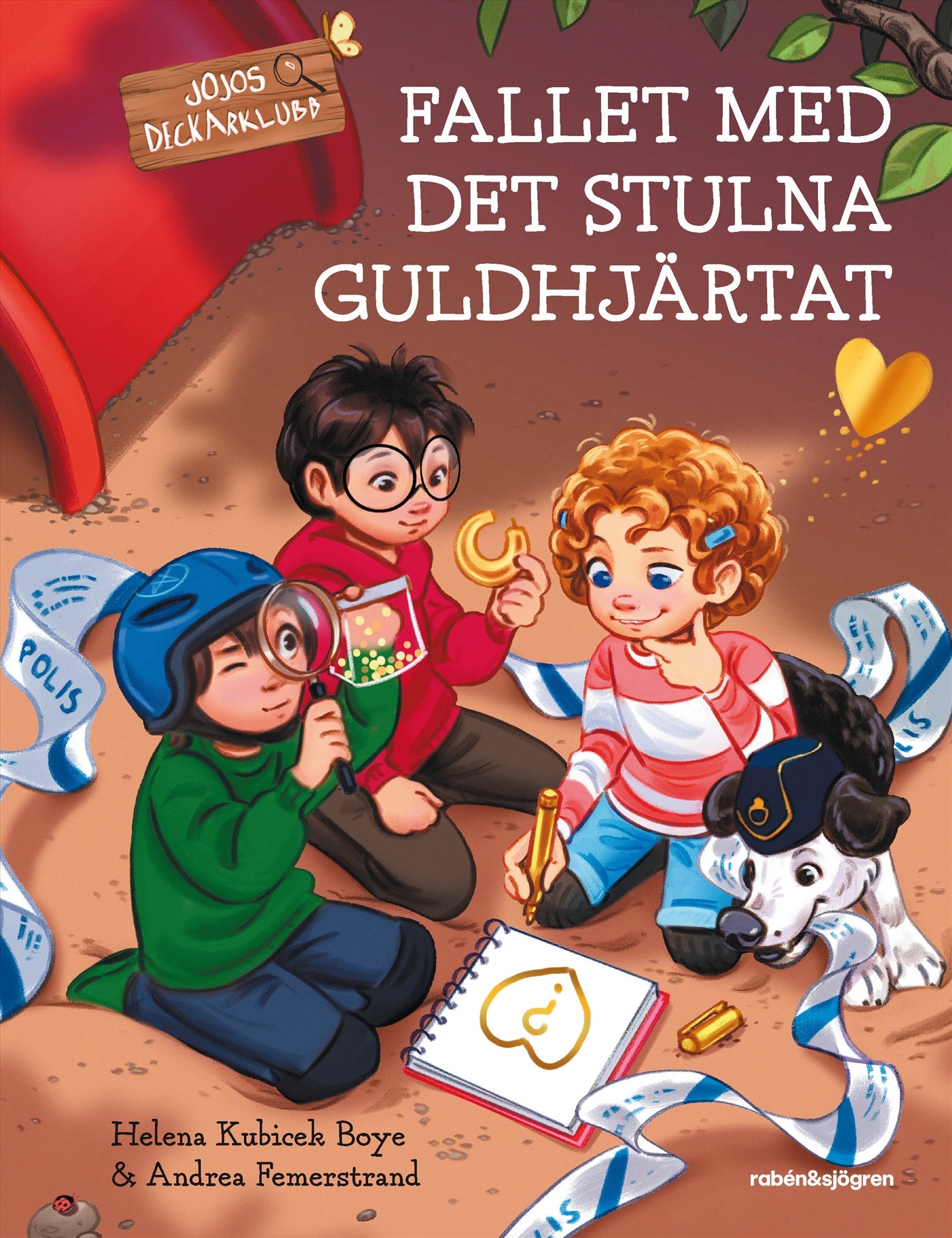 Fallet med det stulna guldhjärtat – E-bok