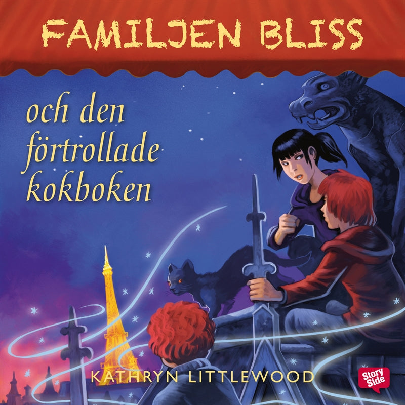 Familjen Bliss och den förtrollade kokboken – Ljudbok