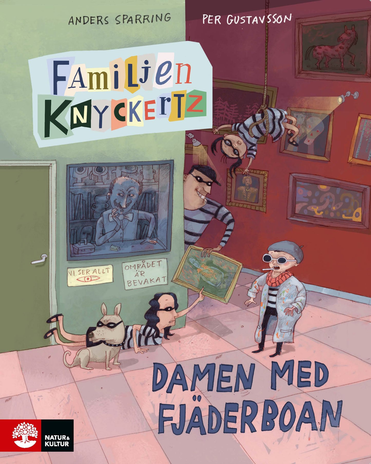 Familjen Knyckertz och damen med fjäderboan – E-bok