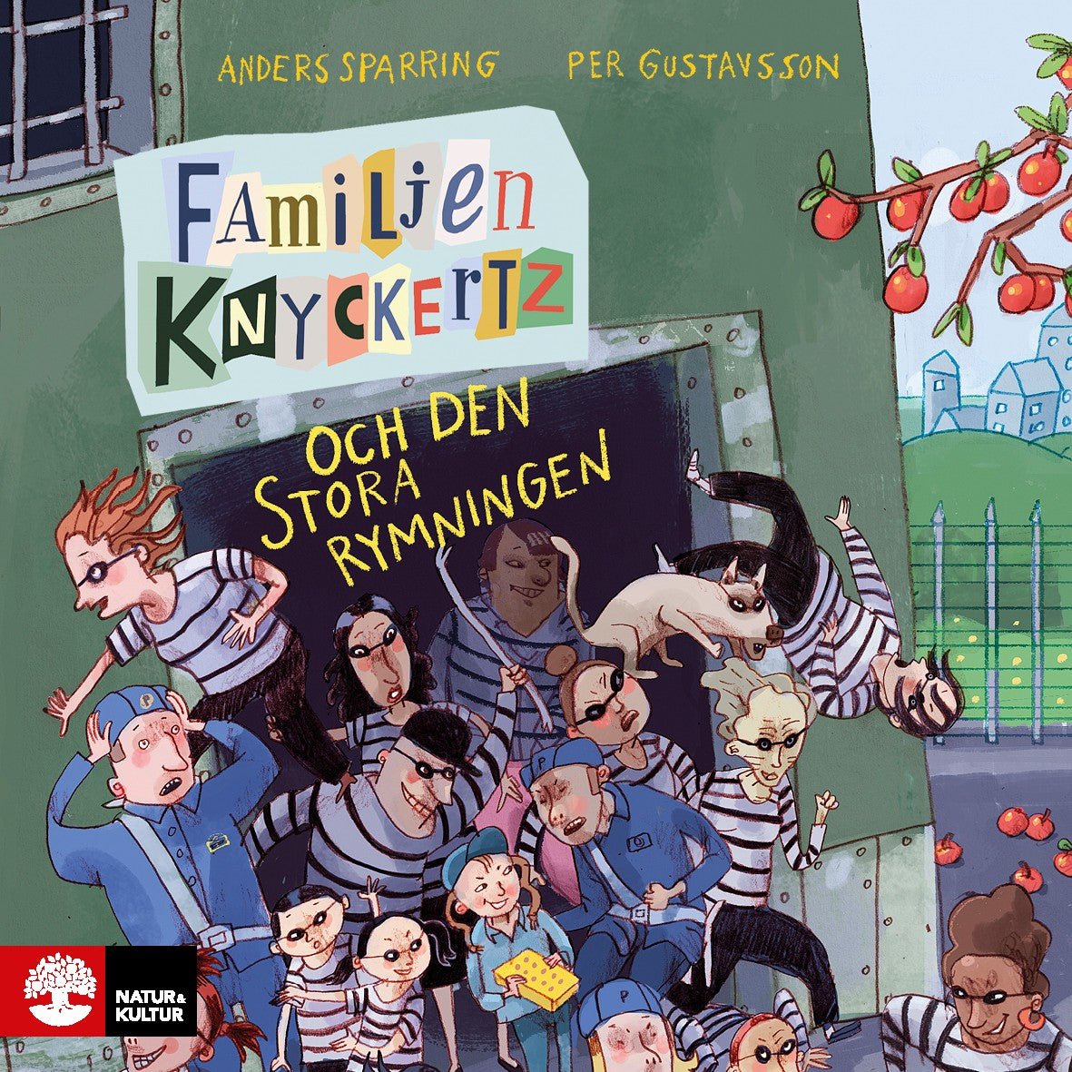 Familjen Knyckertz och den stora rymningen – Ljudbok