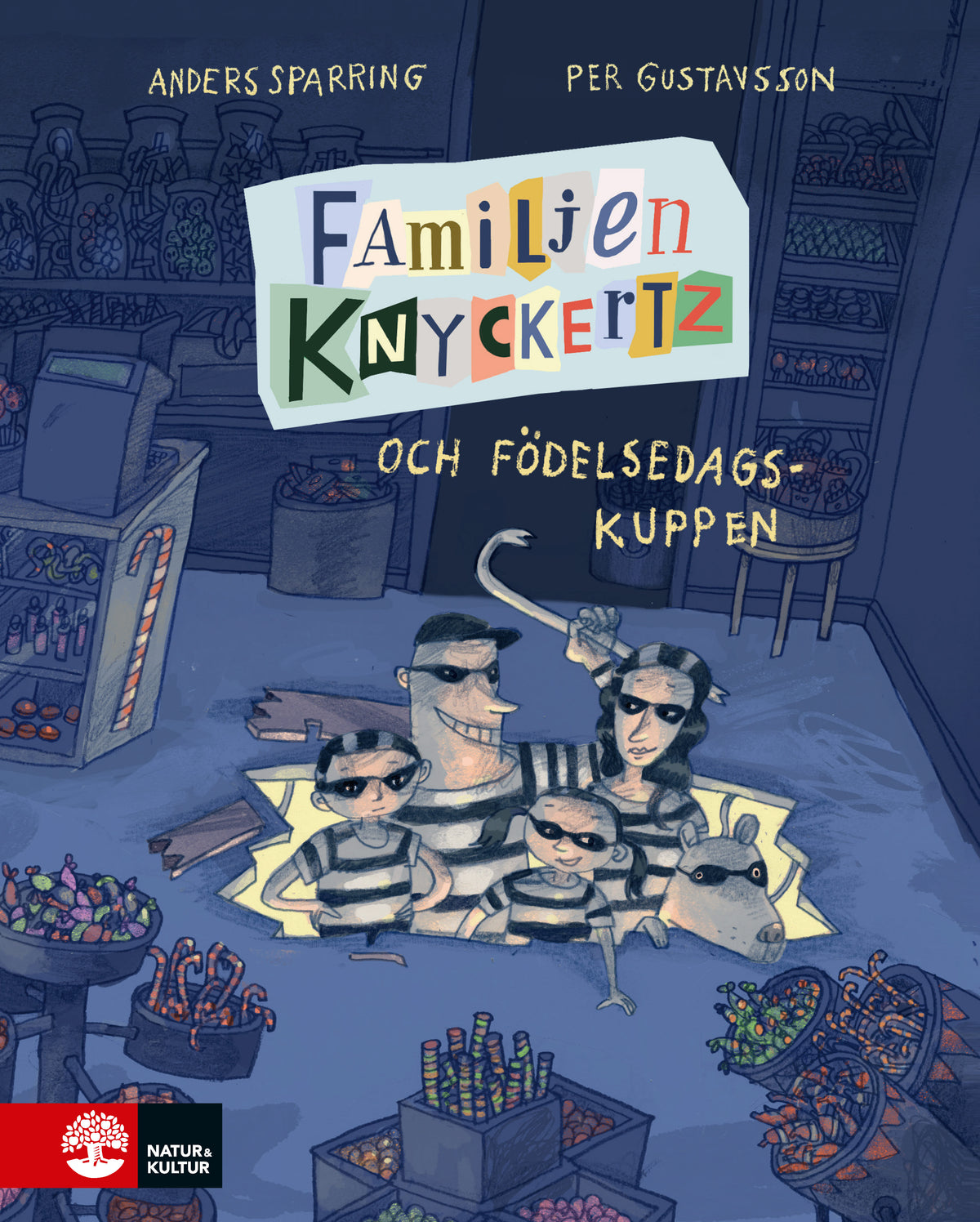 Familjen Knyckertz och födelsedagskuppen – E-bok