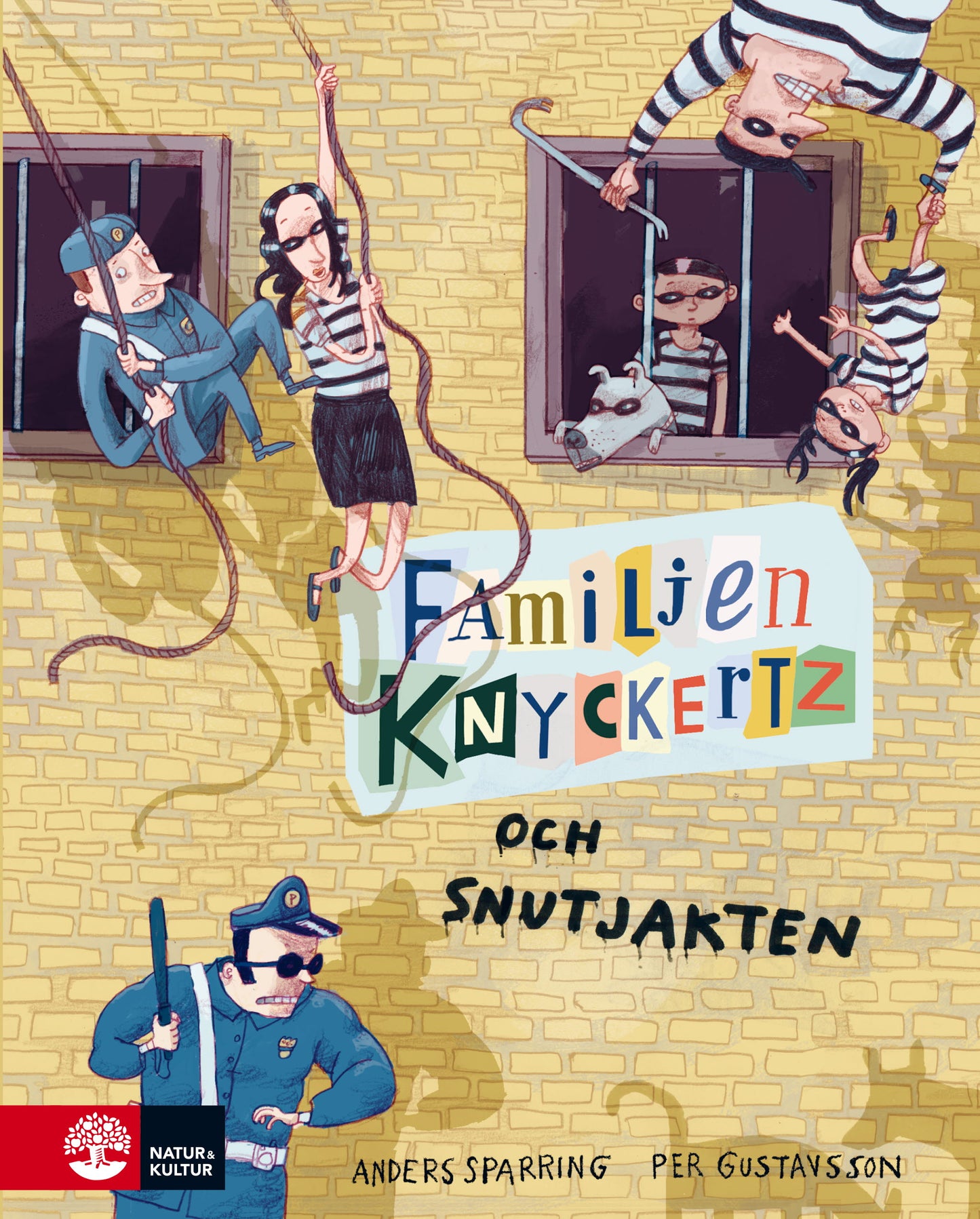 Familjen Knyckertz och snutjakten – E-bok