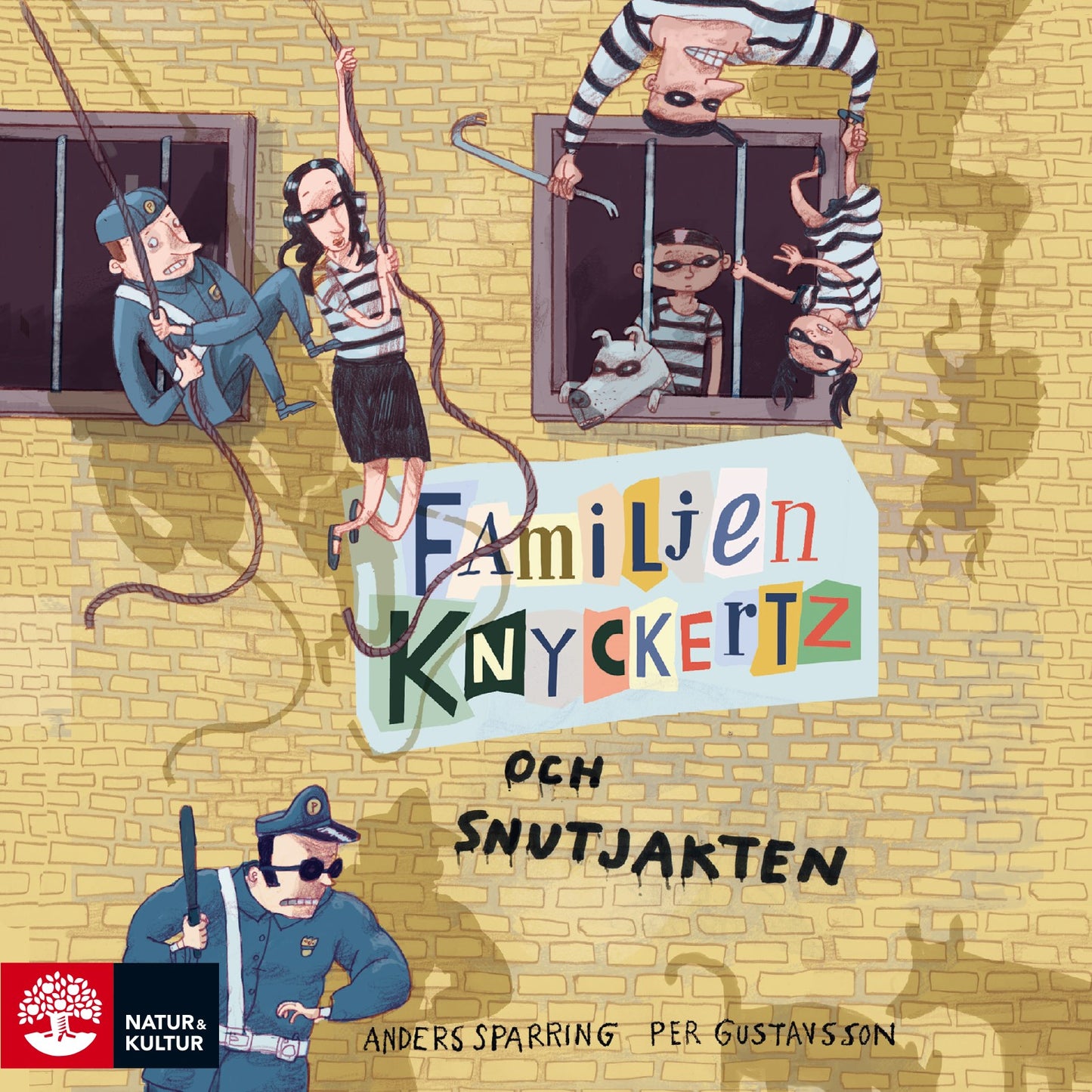 Familjen Knyckertz och snutjakten – Ljudbok