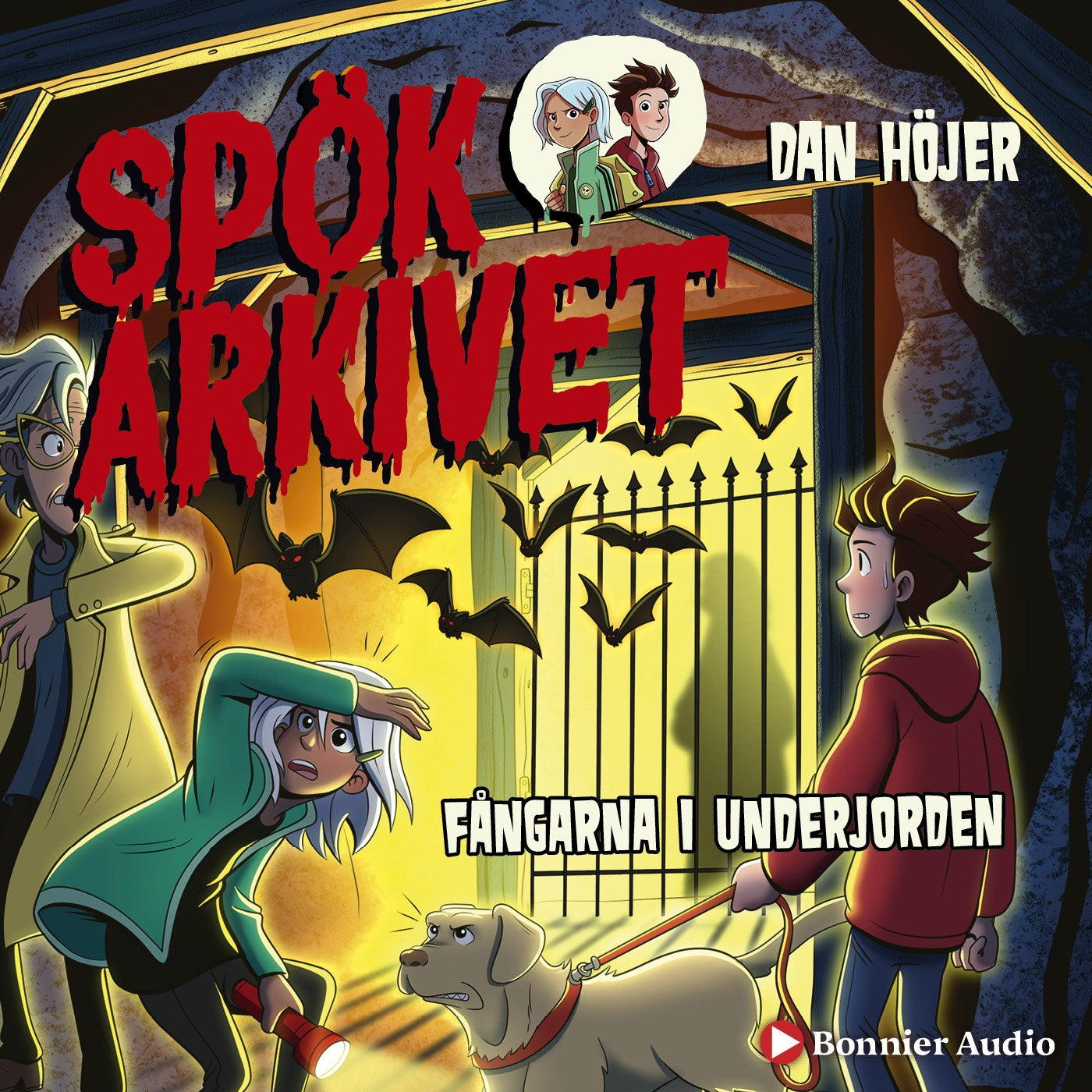 Fångarna i underjorden – Ljudbok