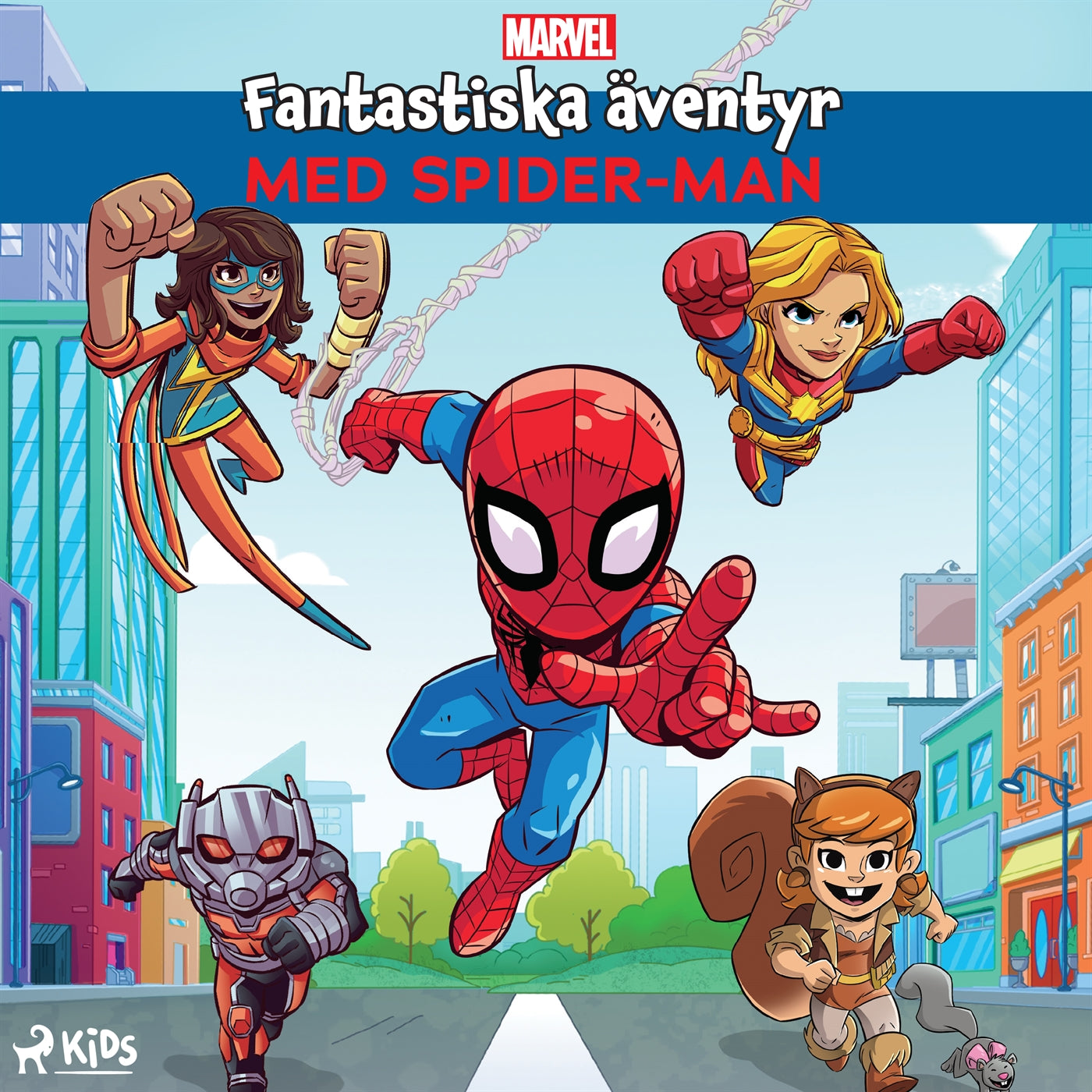 Fantastiska äventyr med Spider–Man – Ljudbok