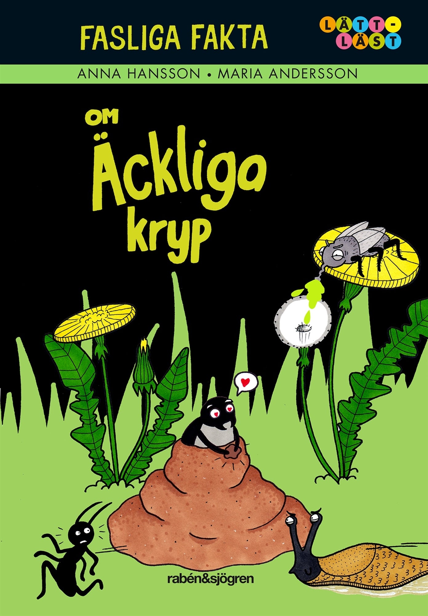 Fasliga fakta om äckliga kryp – E-bok