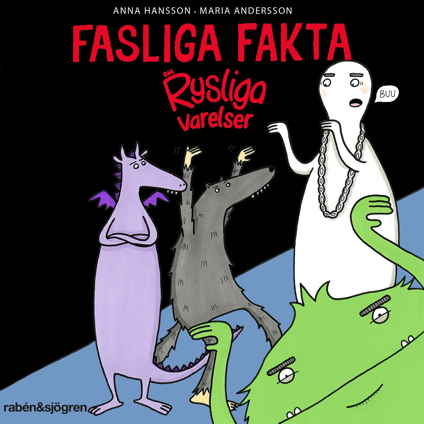 Fasliga fakta om rysliga varelser – Ljudbok