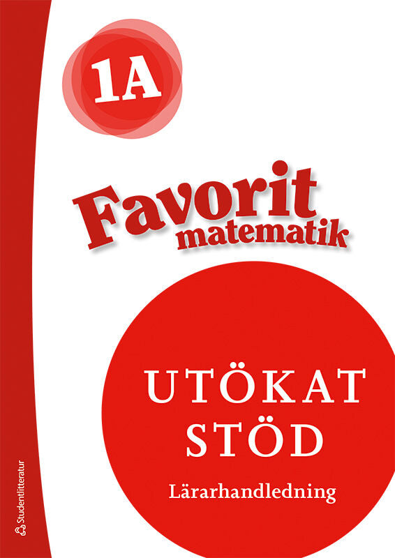 Favorit matematik 1A Utökat stöd - Digital lärarlicens 12 mån