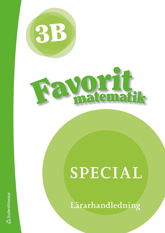 Favorit matematik 3B Special - Digital lärarlicens 12 mån