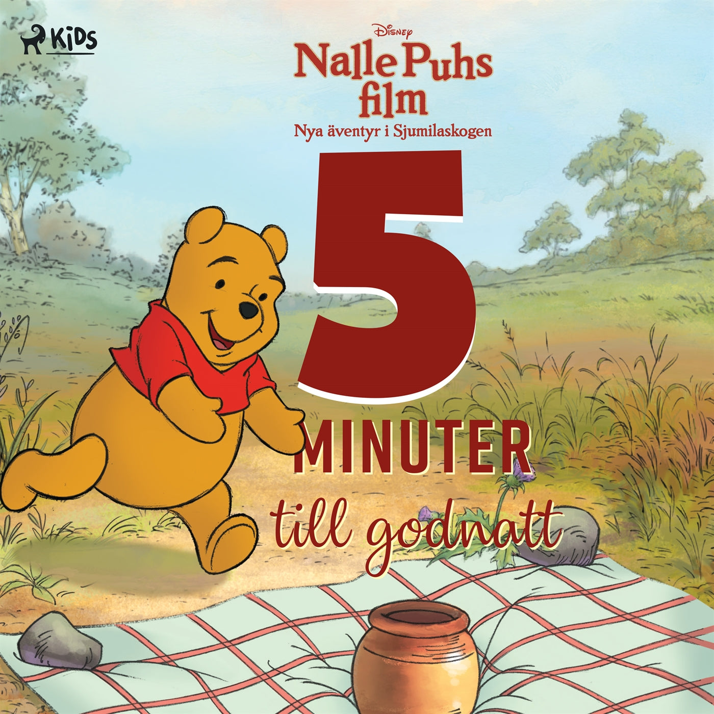 Fem minuter till godnatt – Nalle Puh – Ljudbok