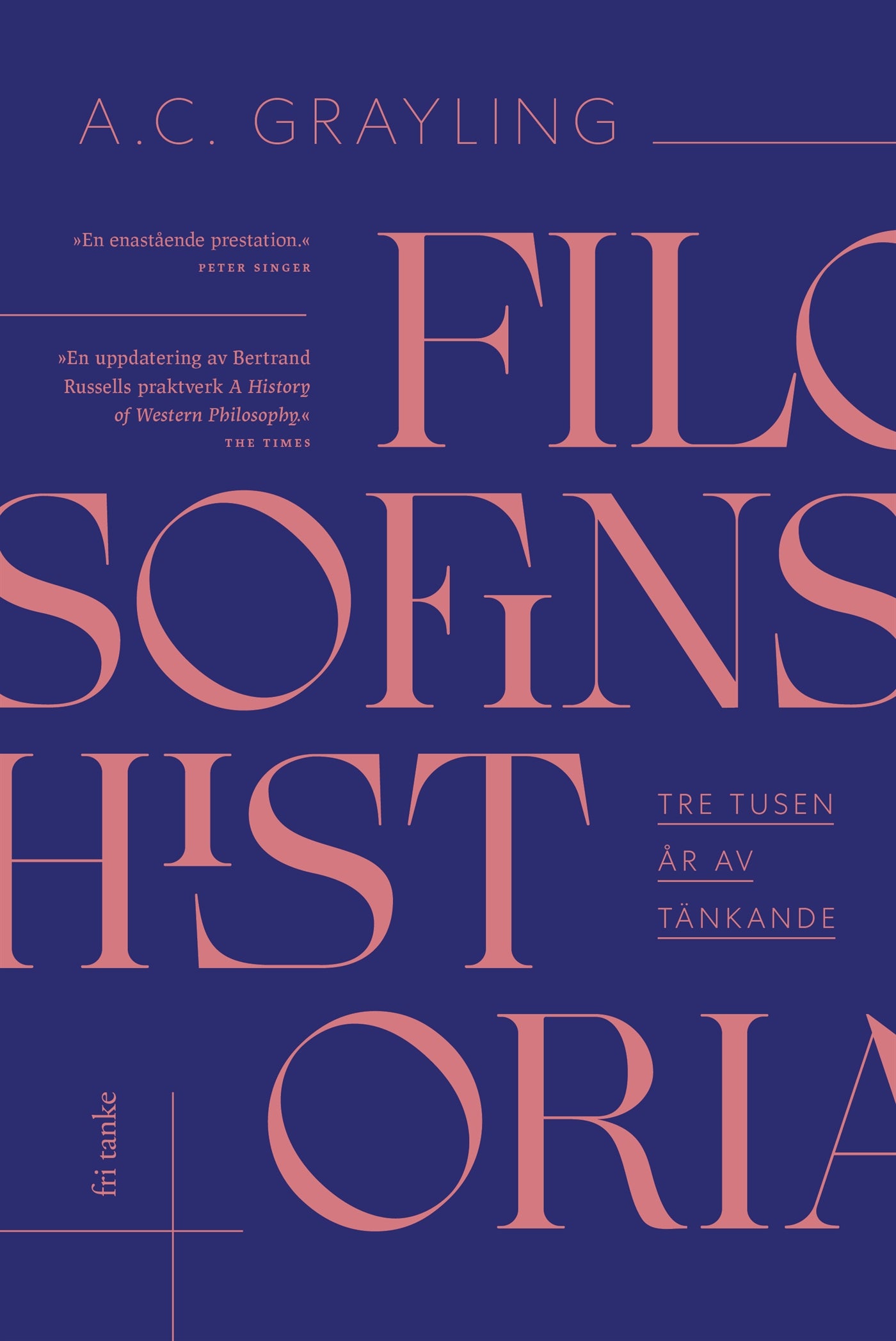 Filosofins historia : Tretusen år av tänkande – E-bok