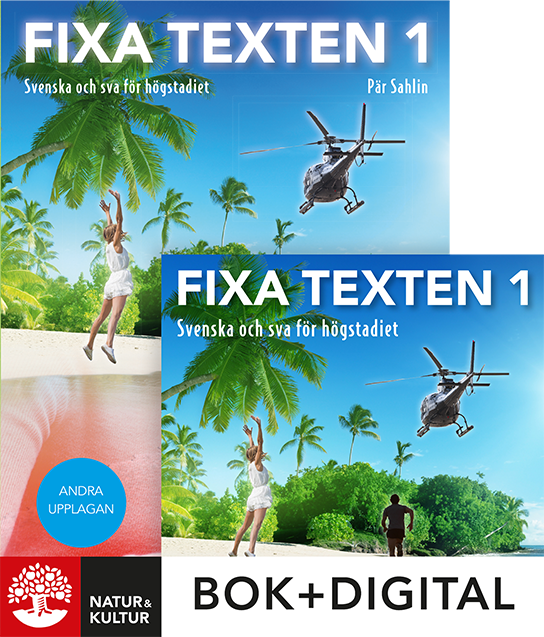 Fixa texten 1 Paket Bok+Digital