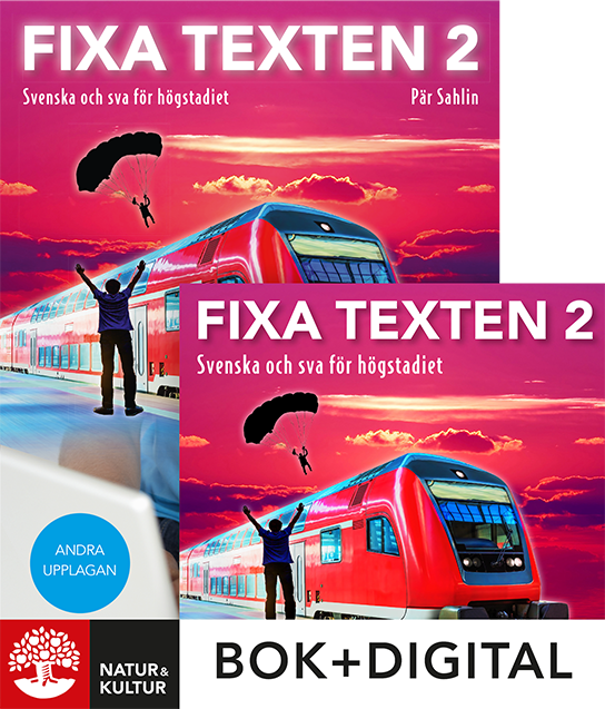 Fixa texten 2 Paket Bok+Digital