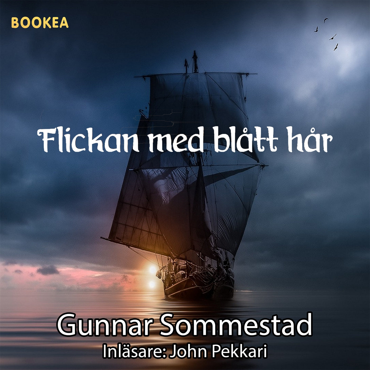 Flickan med blått hår – Ljudbok