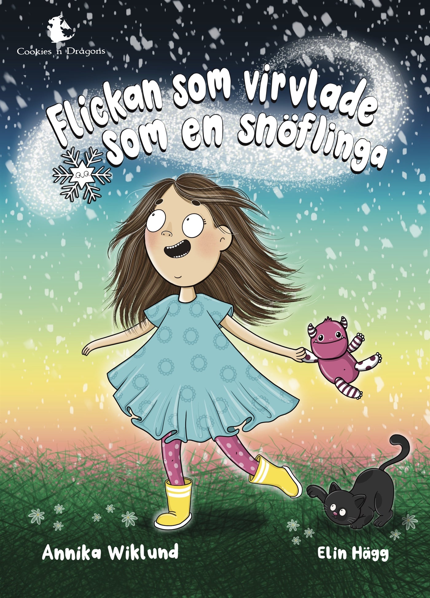 Flickan som virvlade som en snöflinga – E-bok