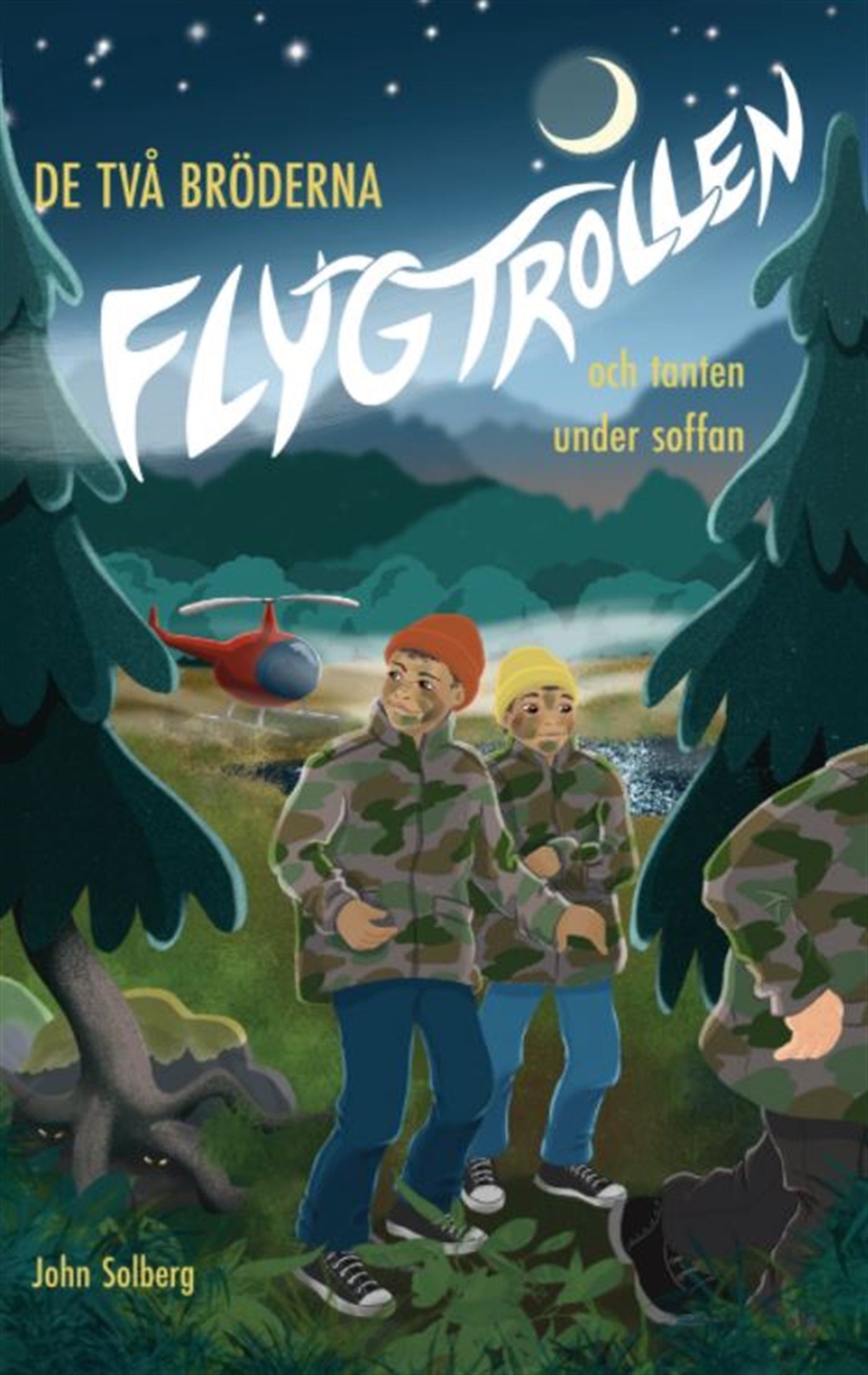 Flygtrollen och tanten under soffan – E-bok