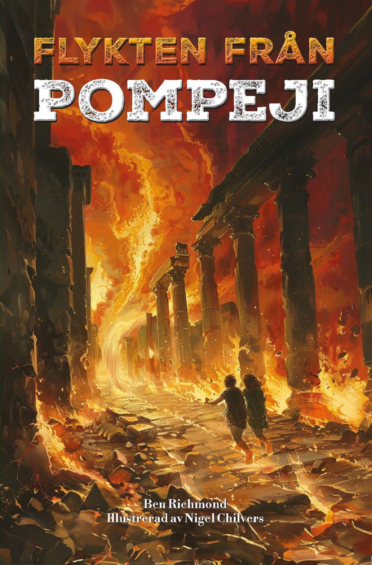 Flykten från Pompeji – E-bok